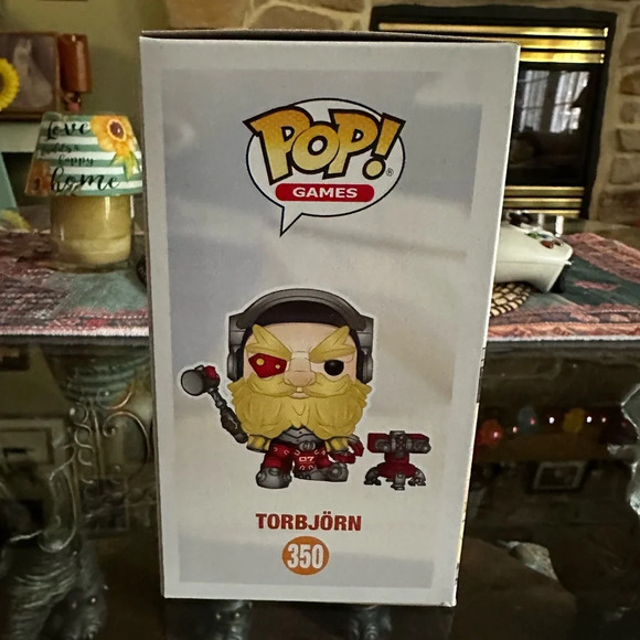 Funko Pop! Vinyl: OVERWATCH Torbjorn figure NWT - Picture 2 of 5